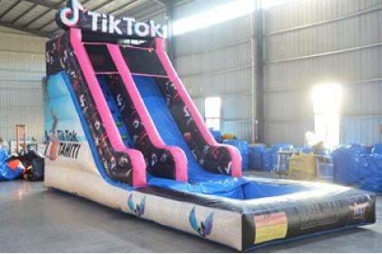 Tobogán de agua rápido TikTok
