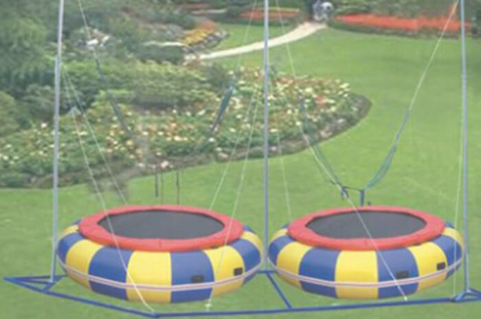 2 in 1 Inflatable Bungee Trampoline