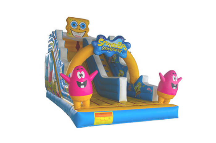 Spongebob Inflatable Slide