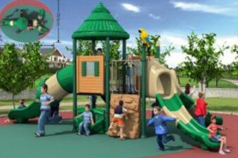Zona de juegos al aire libre - Zonas de juego blandas