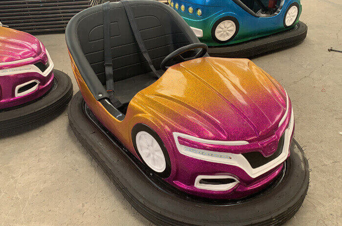 Coche choque con batería