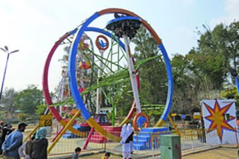 Coche anillo noria - Atracciones principales
