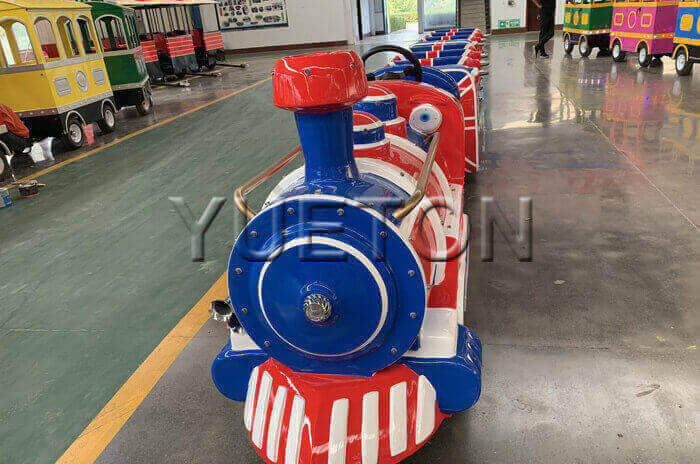 British Style Trackless Train