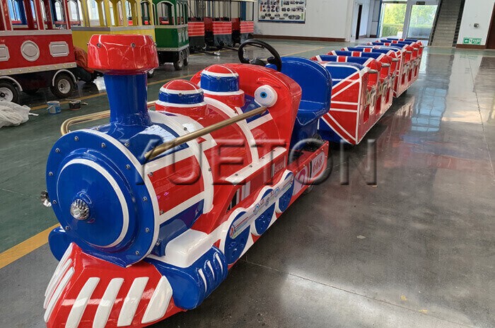 British Style Trackless Train