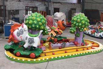 Atracciones tren Granja Feliz - Trenes de atracciones