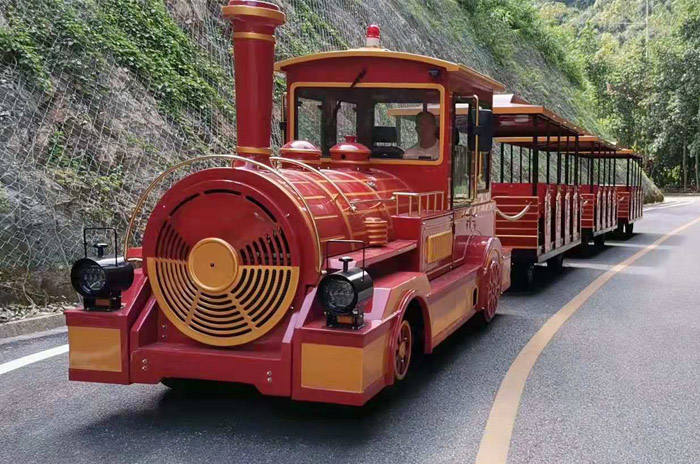 Diesel Road Trackless Train