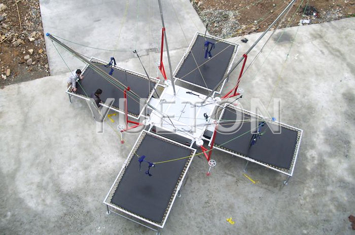 Portable Bungee Jumping Trampoline