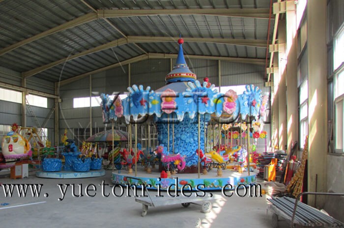 Ocean Carousel Horse006