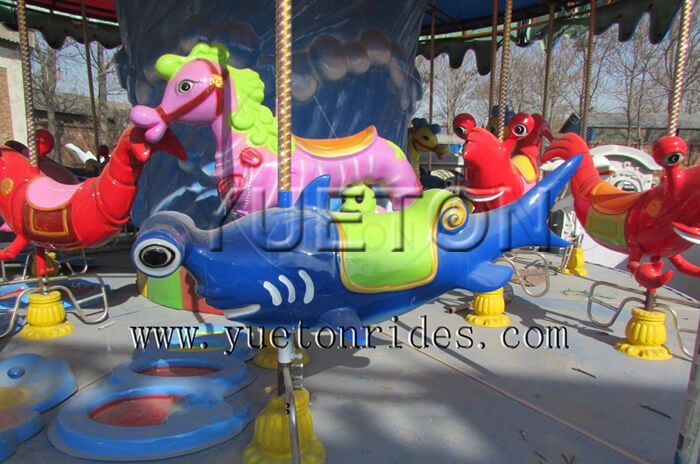 Ocean Carousel Horse015
