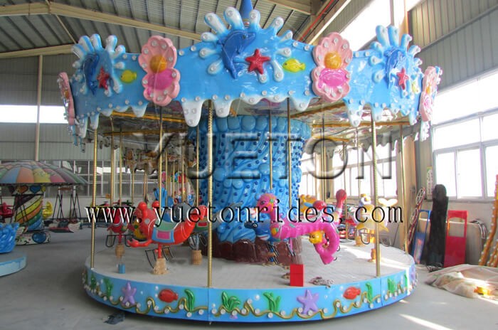 Ocean Carousel Horse013