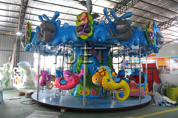 Ocean Carousel Horse013