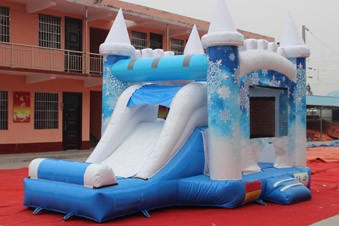 Castillo hinchable de hielo y nieve - Atracciones inflables
