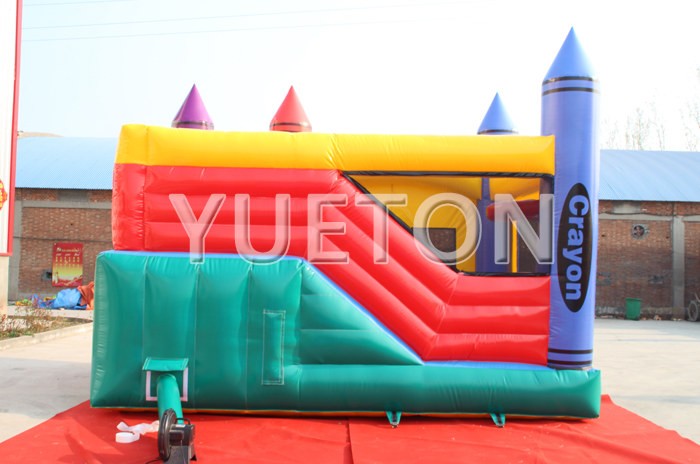 crayon inflatable Bouncer