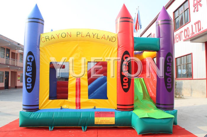 crayon inflatable Bouncer