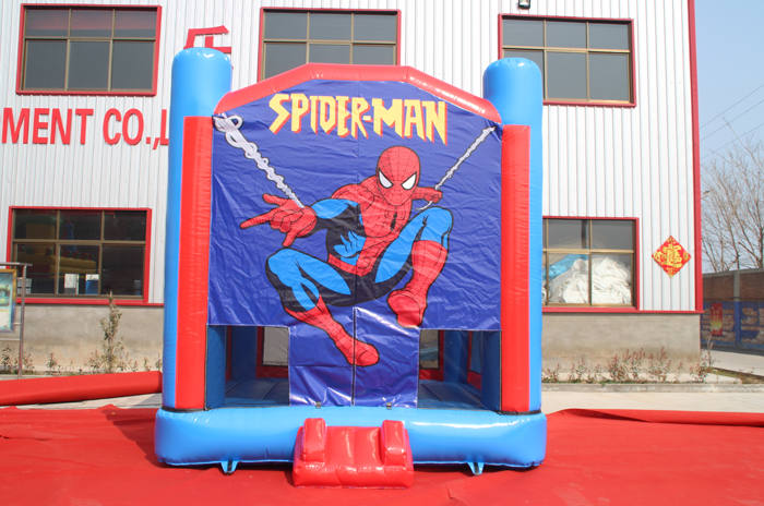 Spiderman inflatable bouncer