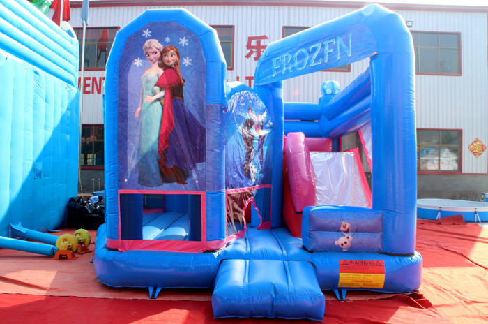 Frozen inflatable bouncer
