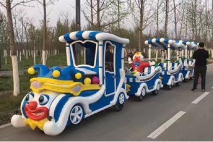 Clown Trackless Train