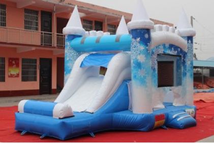 Ice snow inflatable bouncer