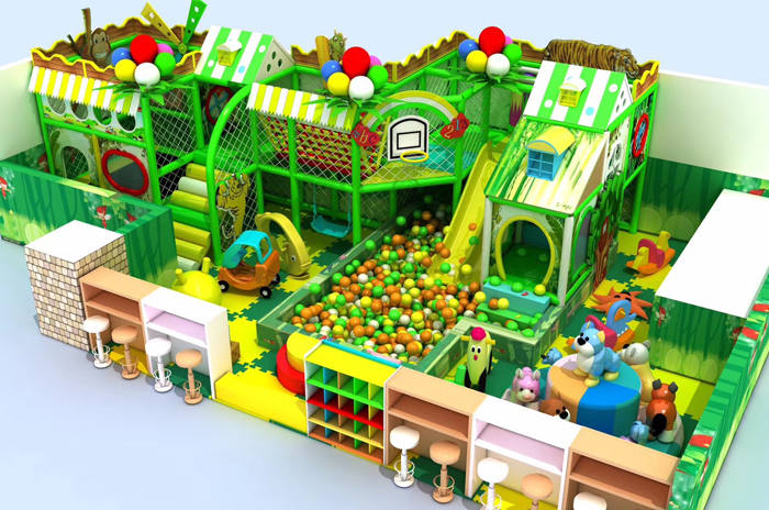 Jungle Theme Indoor Playground Soft Play