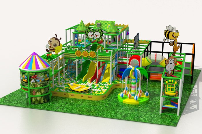 Jungle Theme Indoor Playground Soft Play