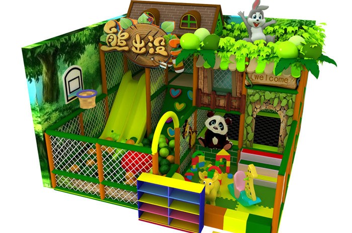 Jungle Theme Indoor Playground Kids Equipment