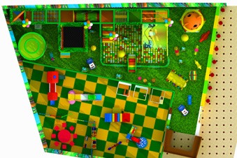 Zona de juegos interior con Jungla - Zonas de juego blandas