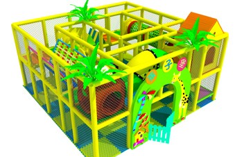 Zona de juegos blanda temática - Atracciones infantiles