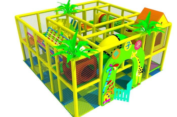 Jungle Theme Soft Playground Kids Equipment