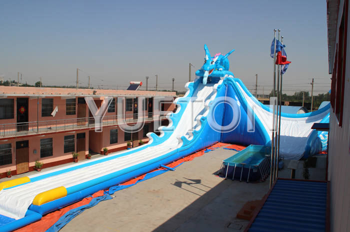 Flying Dragon Inflatable water slide