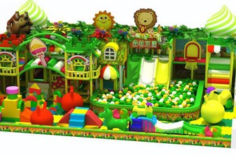 Jungle Theme Indoor Playground Kids Equipment - Productos