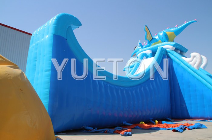 Flying Dragon Inflatable water slide