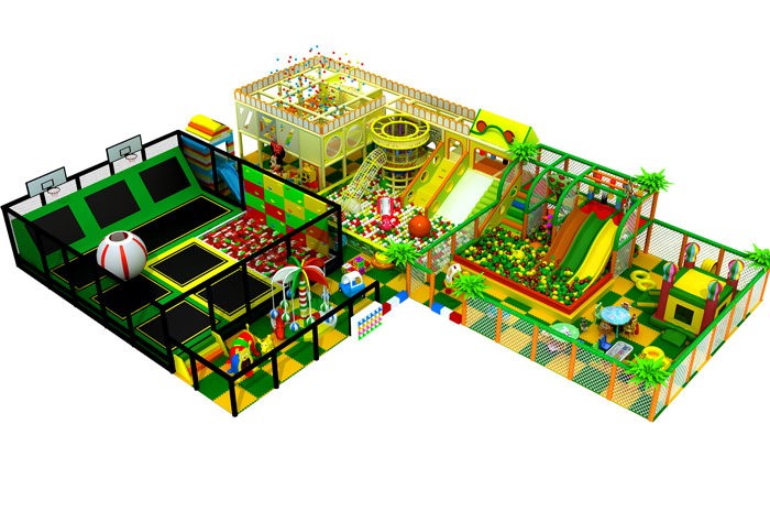 Jungle Theme Indoor Playground Kids Equipment