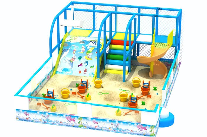 Ocean Theme Indoor Playground Equipment For Kids