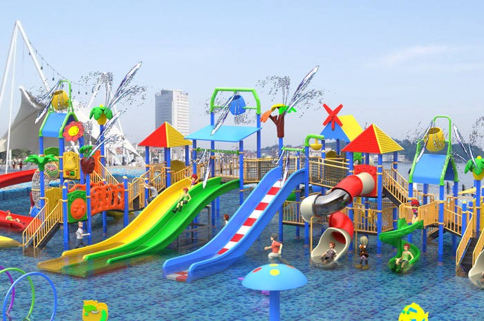 Water Park Slide012