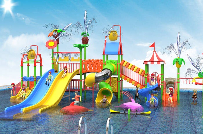 Water Park Slide011