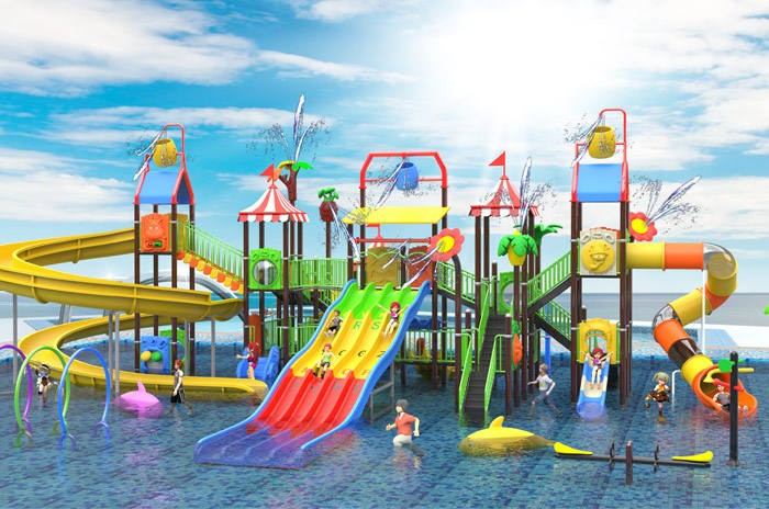 Water Park Slide009