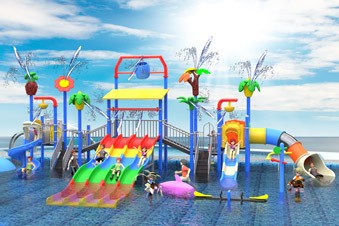 Water Park Slide010