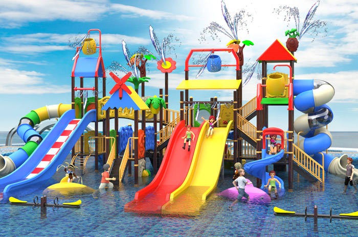 Water Park Slide008