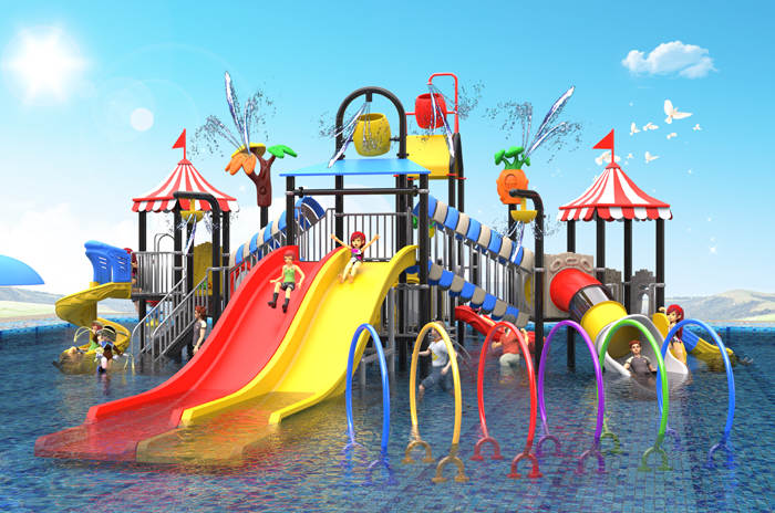 Water Park Slide005