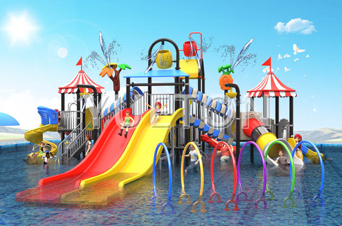 Water Park Slide005