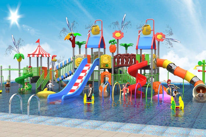 Water Park Slide002