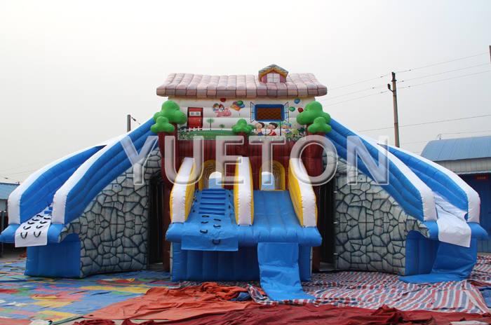 The Popular Inflatable water slide