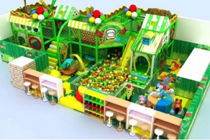 Jungle Theme Indoor Playground Soft Play