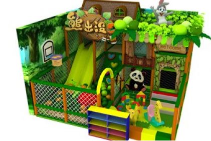 Jungle Theme Indoor Playground Kids Equipment