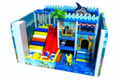 Ocean Theme Indoor Playground Equipment For Kids