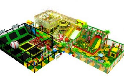 Jungle Theme Indoor Playground Kids Equipment