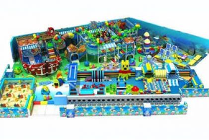 Ocean Theme Indoor Playground Equipment For Kids