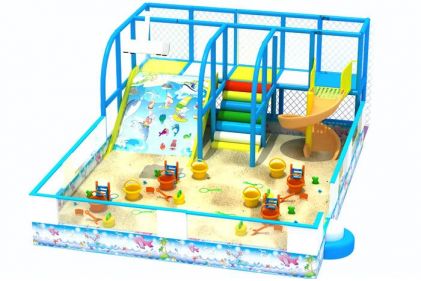 Ocean Theme Indoor Playground Equipment For Kids