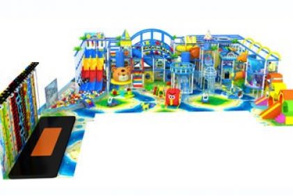 Ocean Theme Indoor Playground Equipment For Kids