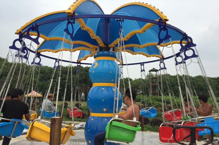 Sillas voladoras para 12 personas - Atracciones familiares